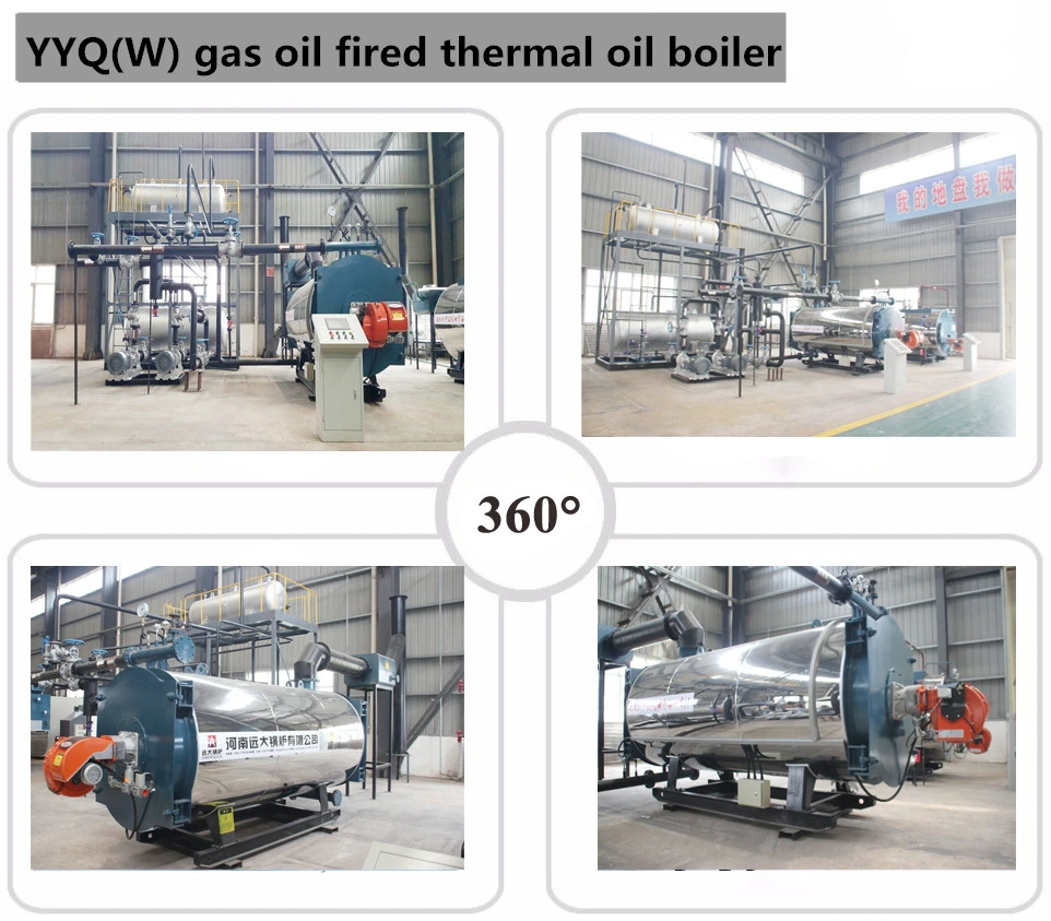 Industrial Organic Heat Carrier Thermal Oil Boiler 700kw