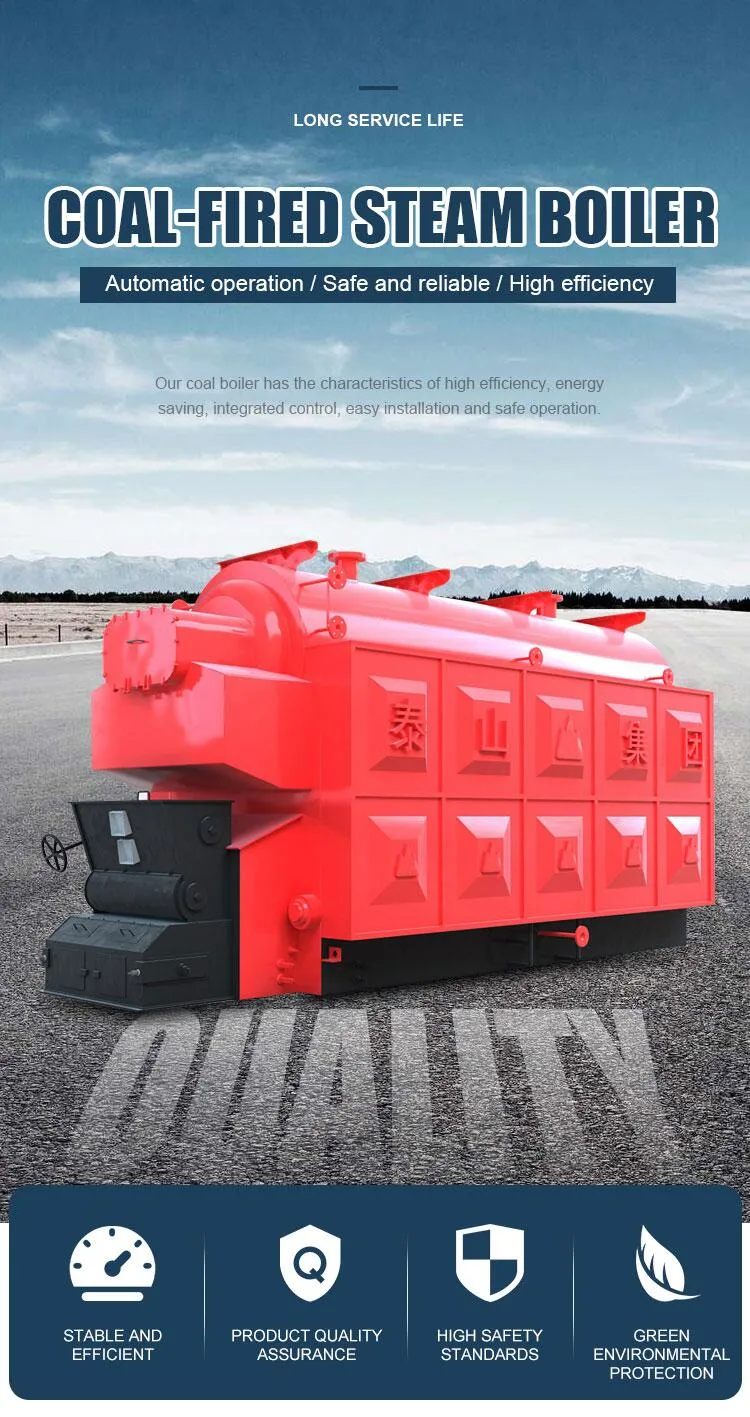 High Efficient Nickel Mineral Use 1 Ton to 20 Ton Coal Fired Steam Boiler