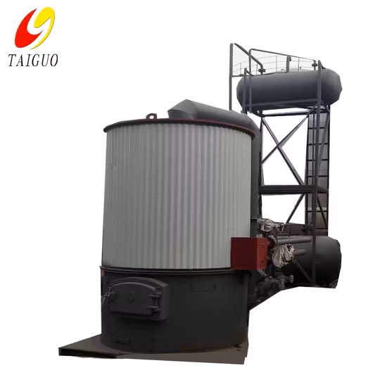 Caldaia verticale a carbone, forno a olio diatermico a biomassa di guscio di noce di cocco